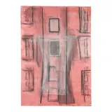 Porfirio DiDonna, Untitled, 1984, mixed media on paper