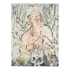 Sam Messer, In the Garden, oil on canvas