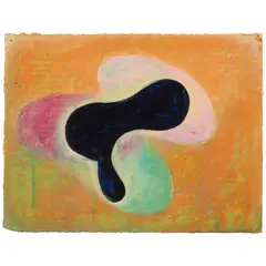 Thomas Nozkowski, Untitled, oil on paper