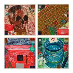 The Elements (4 works) by Jennifer Bartlett, 1992, sold Sep 2025