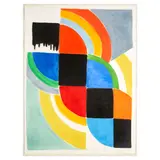 Sonia Delaunay, Tresse, c. 1975, Lithograph in colors on japon