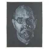 Chuck Close, Self Portrait/Pulp/Pochoir, 2000, Paper pulp and pochoir