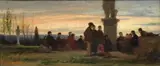 Dario Querci, Scena romantica, 1870