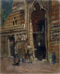 Ingresso della moschea by Gerna Karoly, offered Apr 2015