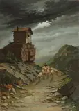 Salvatore Simoncini, Scena pastorale nei dintorni di Palermo