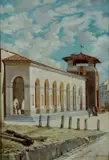 Odoardo Borrani, Porta alla Croce