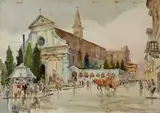 Giulio Falzoni, Santa maria Novella