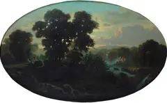 Paesaggio by Alberto Pasini, Sul verso: cartellino con antica scritta del nome dell'autore., offered Feb 2015