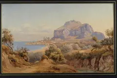 Cefalù by Teodoro Duclère, 1856, offered Feb 2015