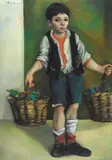 Domenico Purificato, Ragazzo con ceste