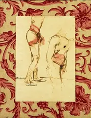 Studio per nudo by Filippo de Pisis, acquarello on paper, offered Feb 2015