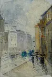 Scorcio di strada by Francesco Pagliazzi, offered Feb 2015