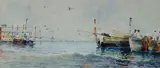 Vincenzo Loria, Marina con barche