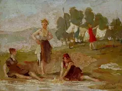 Lavandaie by Guido Somelli, offered Feb 2015