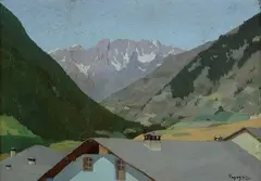 Paesaggio con montagne by Memo Vagaggini, offered Feb 2015
