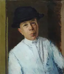 Ritratto della signora Pichi by Oscar Ghiglia, oil on canvas, offered Feb 2015