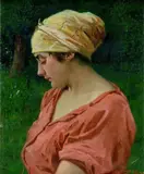 Angiolo Tommasi, La modella (La Fosca)