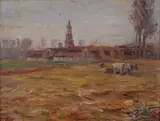Carlo Balestrini, Raccolta del fieno