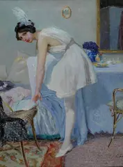 Filippo Marfori Savini, In camerino, 1914
