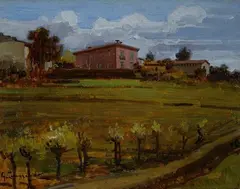 Giovanni Zangrando, Villa Gazzeri a Bivignano