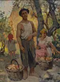 Cafiero Filippelli, Nel podere
