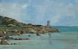 Ugo Manaresi, Veduta della torre a Antignano