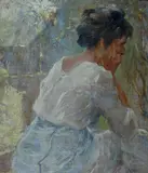 Figura di spalle by Ludovico Tommasi, offered Dec 2014
