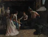 Giuseppe Magni, Focolare domestico