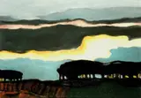 Domenico Cantatore, Paesaggio collinare