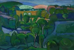 Colline by Gino Rossi, offered Dec 2014