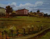 Giovanni Zangrando, Villa Gazzeri a Bivignano