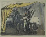 Max Kahn, Circus horses, 1943