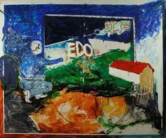 Edo by Mario Schifano, 1990, offered Dec 2014
