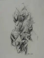 Hans Platschek, Senza titolo, 1961