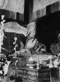 Fosco Maraini, Ngawang Lödrö, abate del monastero di Ngor, della setta Sakyapa, a Gyantse, Tibet, luglio 1937