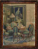 Otto Bundschun, Interno, 1927