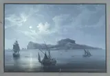 Gioacchino La Pira, Isola di Capri, Sul verso: titolo e firma.