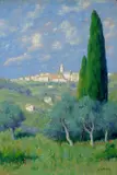 Willem Welters, Paesaggio toscano