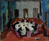 Gianni Vagnetti, Interno con figure