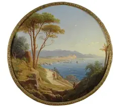 Louis-Auguste Lapito, Veduta costiera, 1849