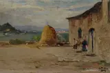 Rutilio Muti, Aia con pagliaio