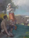 Ruggero Focardi, Riposo nei campi
