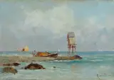 Oscar Ricciardi, Marina con barche
