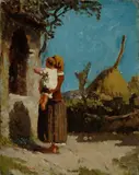 Vincenzo Cabianca, Sosta all'edicola