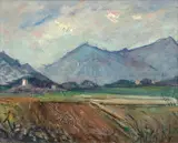 Paesaggio by Arturo Tosi, offered Oct 2014