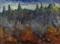 Paesaggio by Ottone Rosai, 1943, offered Oct 2014