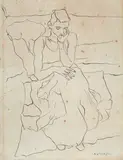 Felice Casorati, Donna seduta