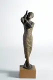 Quinto Martini, Piccolo bronzo (Donna con volatile)