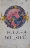 Piero Bernardini, Paolo A. Delestrè - Grato m'è il sonno, watercolour on paper