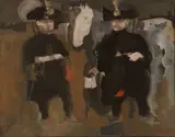 Ugo Attardi, Carabinieri a cavallo